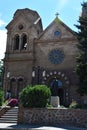 Cathedral Basilica of St Francis of Assisi in Santa Fe, New Mexico Royalty Free Stock Photo