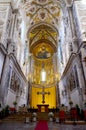 Interior Duomo di CefalÃÂ¹, The Cathedral, Cefalu, Sicily, Italy