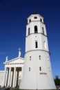 Cathedral and Belfry in Vilnius, Lithuania Royalty Free Stock Photo