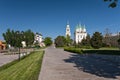 Cathedral and Bell Tower. Kremlin in Astrakhan