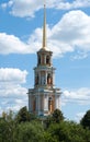 Cathedral bell tower in Ryazan Kremlin, Russia Royalty Free Stock Photo