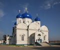 Cathedral of Bogolyubsk icon of Mother of God in Bogolyubskii Monastery. Bogolyubovo. Vladimir oblast. Russia
