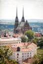 The Cathedral in Brno, Czech Republic.