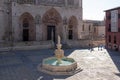 Fountain outside Burgos Cathedral