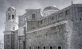 Cathedral of Cadiz Spain in Infrared Royalty Free Stock Photo
