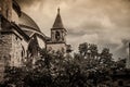 The cathedral of Cahors in France Royalty Free Stock Photo