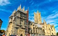 The Cathedral of Canterbury in Kent, England Royalty Free Stock Photo