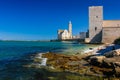 Cathedral and castle. Trani. Apulia. Italy