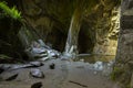 Cathedral Cave with light coming in Royalty Free Stock Photo
