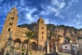 Cathedral of Cefalu Royalty Free Stock Photo