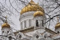 The Cathedral Of Christ The Savior. Royalty Free Stock Photo