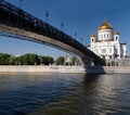 The Cathedral of Christ the Savior in Moscow