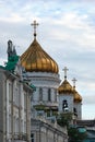 Moscow, Russia - 07.23.2021: Cathedral of Christ the Savior Royalty Free Stock Photo