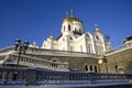 Cathedral christ savior moscow russia cathedral Royalty Free Stock Photo