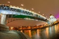 The Cathedral of Christ the Savior at night, Moscow, Russia Royalty Free Stock Photo