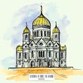 Cathedral of Christ the Saviour, Moscow.