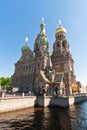 Cathedral of Christ the Saviour in St Petersburg, Russia