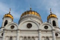 Christ the Saviour Church, Moscow, Russia Royalty Free Stock Photo