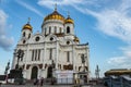 Christ the Saviour Church, Moscow, Russia Royalty Free Stock Photo