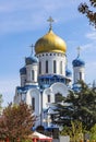 Cathedral of Christ the Saviour in Uzhgorod city, Ukraine Royalty Free Stock Photo