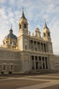 Cathedral church Almudena, Madrid, Spain Royalty Free Stock Photo