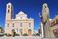 The Cathedral Church of Chania Church of the Trimartyri, Greece Western Crete Royalty Free Stock Photo