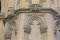 Cathedral Church Facade, Bayonne Royalty Free Stock Photo