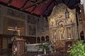 Cathedral Church interior in St Augustine Florida USA