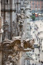 Beautiful Milan catheral catholic church Duomo di Milano