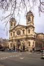 The Cathedral Church of St Francis Xavier, Paris Royalty Free Stock Photo