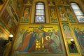 Interior of the Serbian Orthodox Church in Zagreb, Croatia