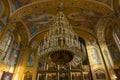 Interior of the Serbian Orthodox Church in Zagreb, Croatia