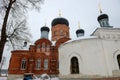 Cathedral and the Church on the Vvedenskaya island