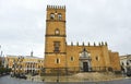 The Cathedral and the City Hall of Badajoz, Extremadura, Spain