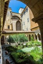 Cathedral Cloister in Aix-en-Provence Royalty Free Stock Photo