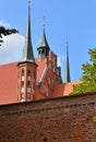 The Cathedral complex in Frombork Royalty Free Stock Photo