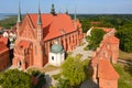 The Cathedral complex in Frombork, Poland Royalty Free Stock Photo