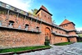 The cathedral complex on a hill in Frombork, Poland Royalty Free Stock Photo