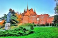 The cathedral complex on a hill in Frombork, Poland Royalty Free Stock Photo