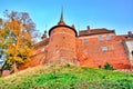 The cathedral complex on a hill in Frombork, Poland Royalty Free Stock Photo