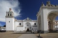 Cathedral of Copacabana, Bolivia Royalty Free Stock Photo