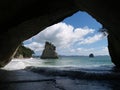 Cathedral Cove Royalty Free Stock Photo