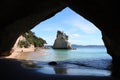 Cathedral Cove Royalty Free Stock Photo