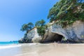 Cathedral Cove in Coromandel Peninsula on the North Island of New Zealand.