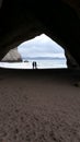 Cathedral Cove, Hahei, New Zealand Royalty Free Stock Photo