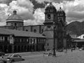 Cusco Cathedral, in Cusco main plaza Royalty Free Stock Photo