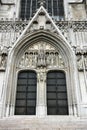 Cathedral door Royalty Free Stock Photo