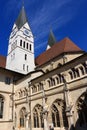 Eichstaett Cathedral Cloisters in Altmuehl Valley, Bavaria, Germany Royalty Free Stock Photo