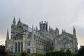 Cathedral of Ely on a cloudy day Royalty Free Stock Photo