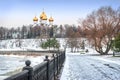 Cathedral and embankment of the Kotorosl